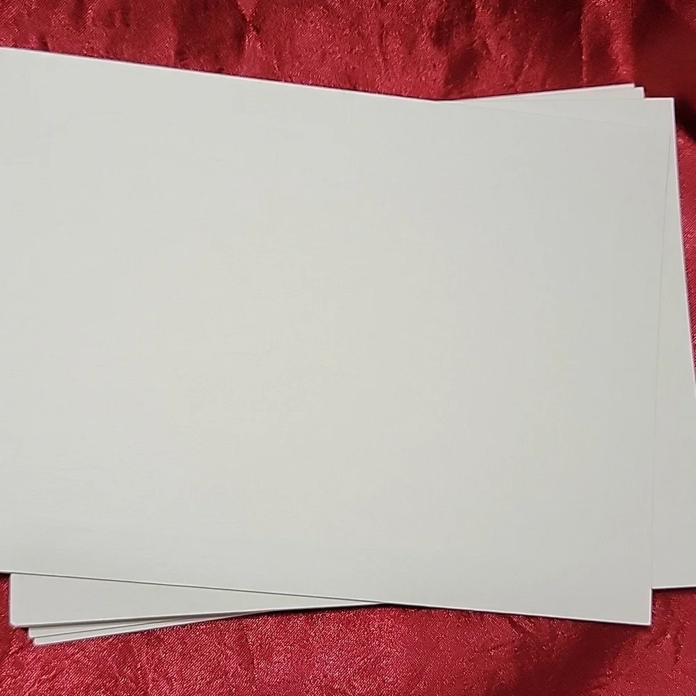 🍎 New 50 Embossed Textured Tent Escort / Folded Placecards Textured Thick Card